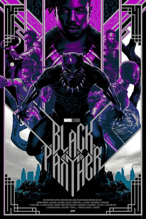 Black Panther (Variant) – Poster – Mondo