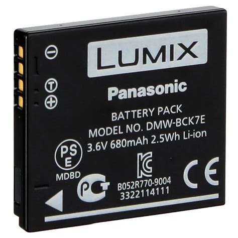 Panasonic DMW BCK7 Lithium Battery Techinn