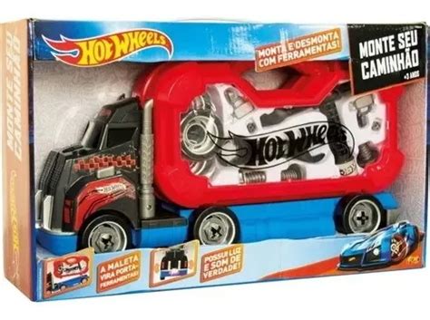 Brinquedo Hot Wheels Monte Seu Caminhão Fun Parcelamento sem juros