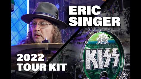 Eric Singer KISS Tour Kit Rundown 2022 YouTube