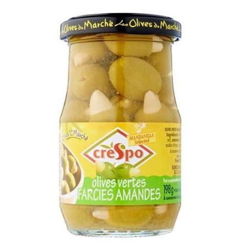 Olives Vertes Farcies Aux Amandes Crespo Cl La Belle Vie