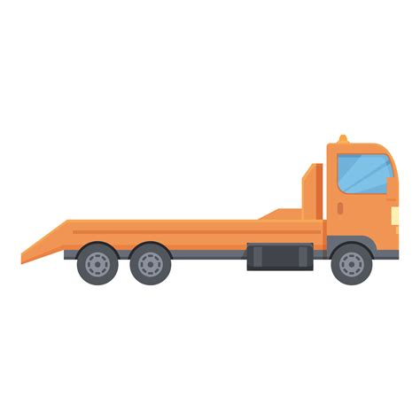 Hoist Drag Tow Truck Icon Cartoon Vector Crash Vehicle 35132530 Vector