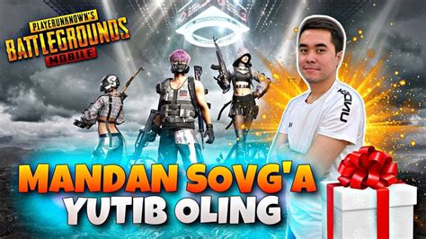 Pubg Mobile Mandan Sovg A Yutib Oling Konkurs Boshladik O Zbekcha