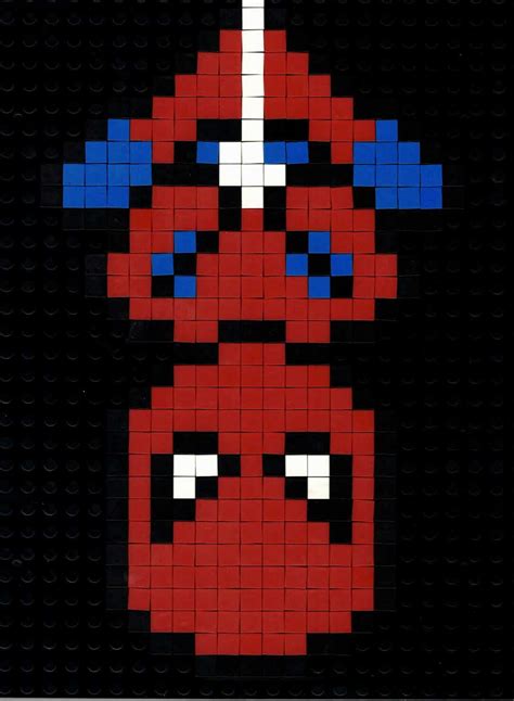 Spider-man 8 Bit 2.5D Pixel Art - Etsy