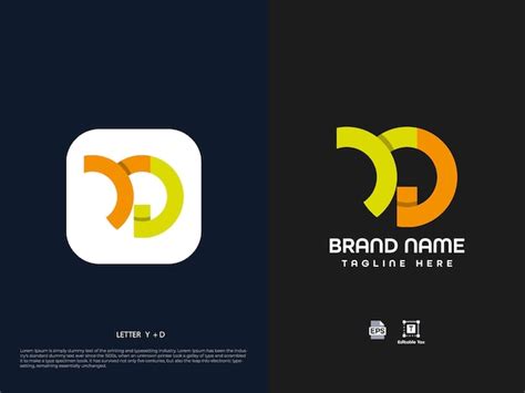 Dise O De Logotipo De Letras Modernas Vector Premium