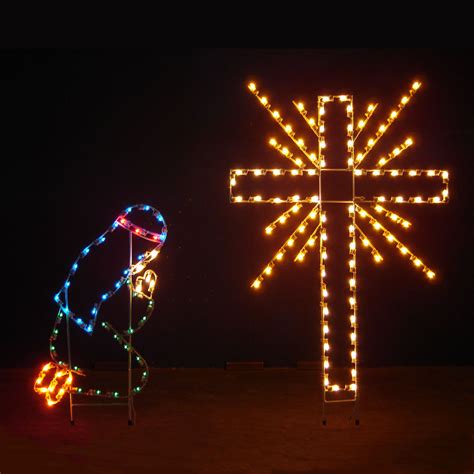 Led Shepherd And Cross 6