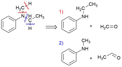 Outline A Second Synthesis Of N Ethyl N Methylaniline By Re Quizlet