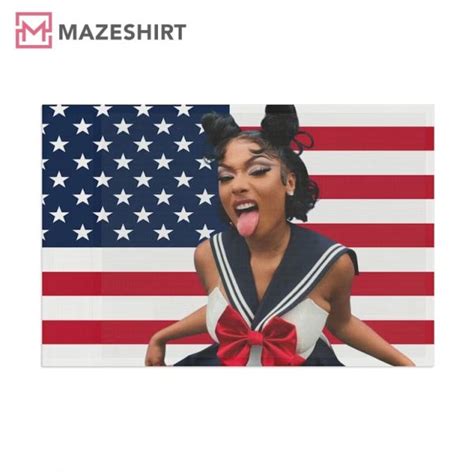 Megan Thee Stallion Sailor Moon American Flag