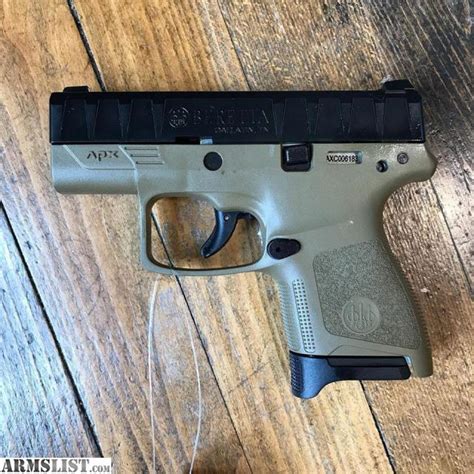 ARMSLIST For Sale NEW BERETTA APX CARRY 9MM PISTOL FDE