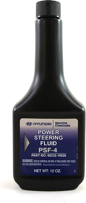 Genuine Hyundai Fluid 00232 19020 Power Steering Fluid 12 Oz Amazon