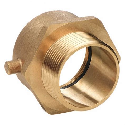 Moon American 2 12 In Compatible Pipe Size Nh X Nh Fire Hose Adapter 6apd4363 2522561