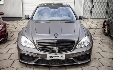 Prior Design Black Edition V Widebody Aerodynamic Kit For Mercedes S