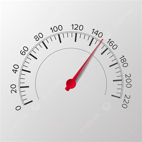 Racing Speedometer Vector Hd Images Speedometer Vector Tachometer For