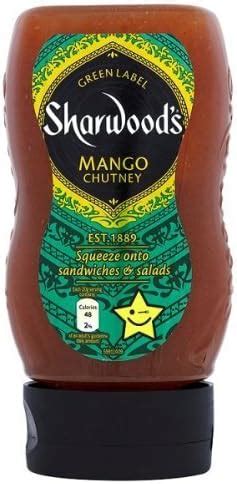 Sharwoods Green Label Mango Chutney Squeezy 3 X 375gm Amazon Co Uk