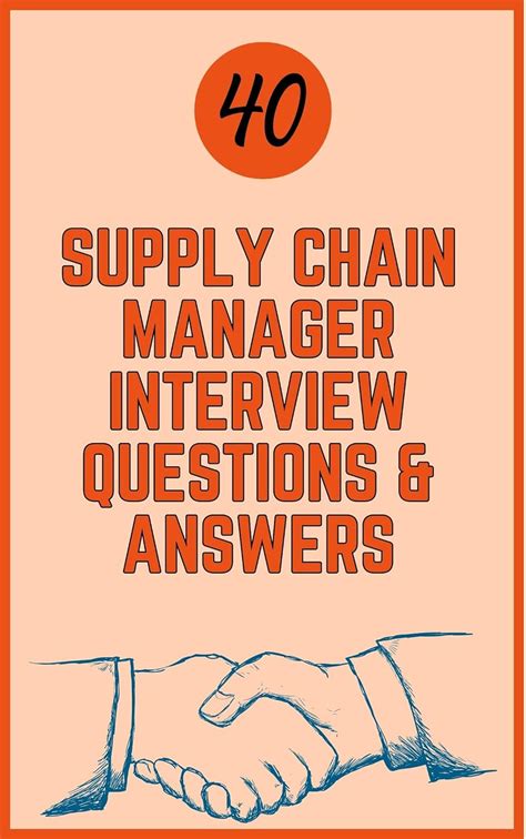 Amazon Supply Chain Manager Interview Questions Answers