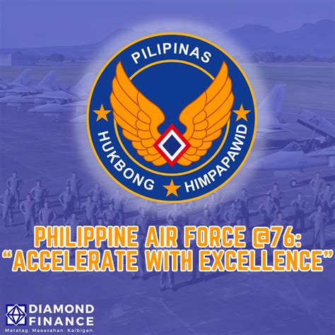 Philippineairforce76 “accelerate With Excellence” Diamond Finance