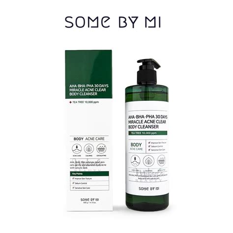 Some By Mi Aha Bha Pha 30 Days Miracle Acne Clear Body Cleanser 400g Expire Date 2024 Jun 01