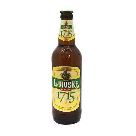 Lvivske 1715 Classic Beer (16.9 fl oz) Delivery or Pickup Near Me ...