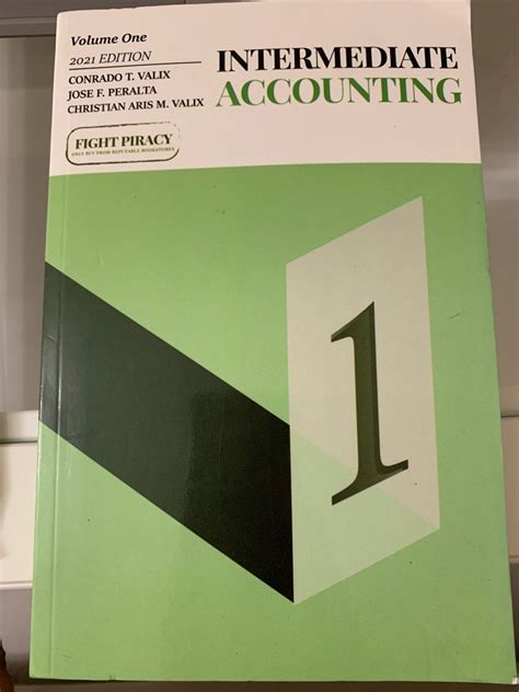 Intermediate Accounting 2021 Edition Valix Hobbies And Toys Books