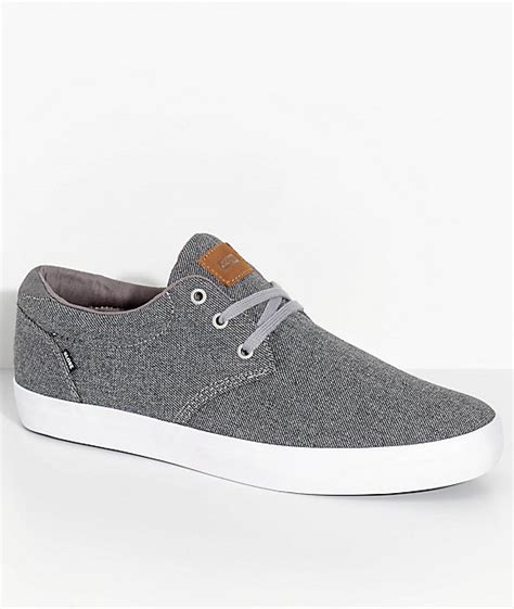 Globe Willow Grey Tweed Skate Shoes | Zumiez