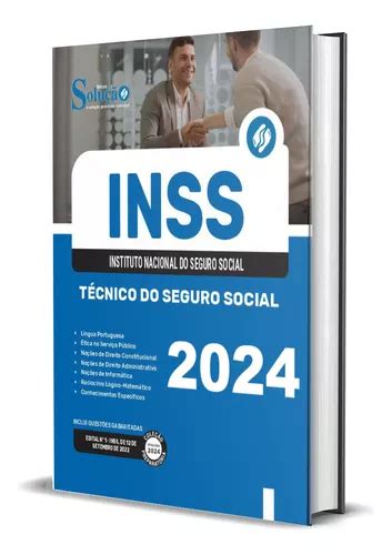 Apostila Atualizada Inss Técnico Do Seguro Social Frete grátis