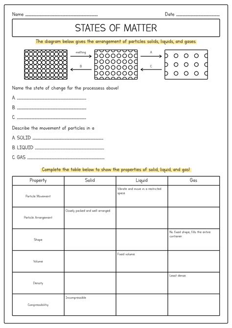 19 Fun States Of Matter Worksheets Matter Worksheets States Of Matter