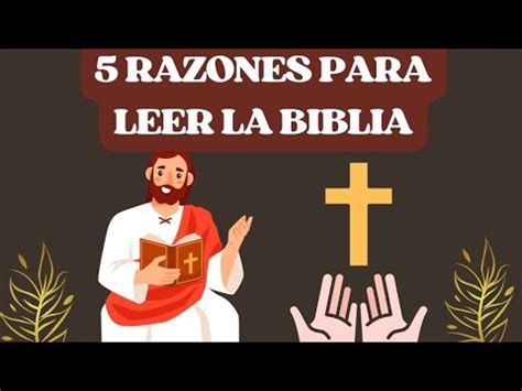 5 RAZONES IMPORTANTES PARA LEER LA BIBLIA YouTube