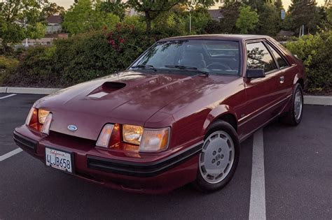 1984 Ford Mustang Svo For Sale On Bat Auctions Sold For 6000 On