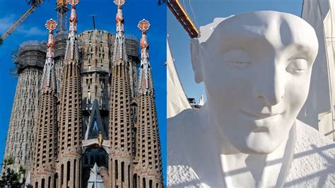 Sculptures On Sagrada Familias Four Towers Completed More Than 140