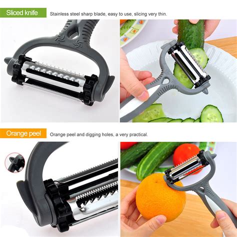 Multifunctional Degree Rotary Kitchen Tool Vegetable Fruit Potato