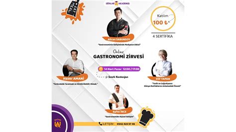 Online Gastronom Z Rves Seminer