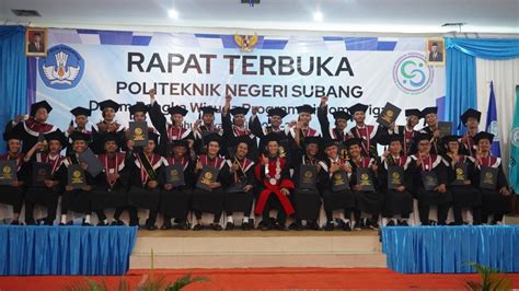 Wisuda Ke 7 Program Diploma Tiga Politeknik Negeri Subang Teknik Mesin