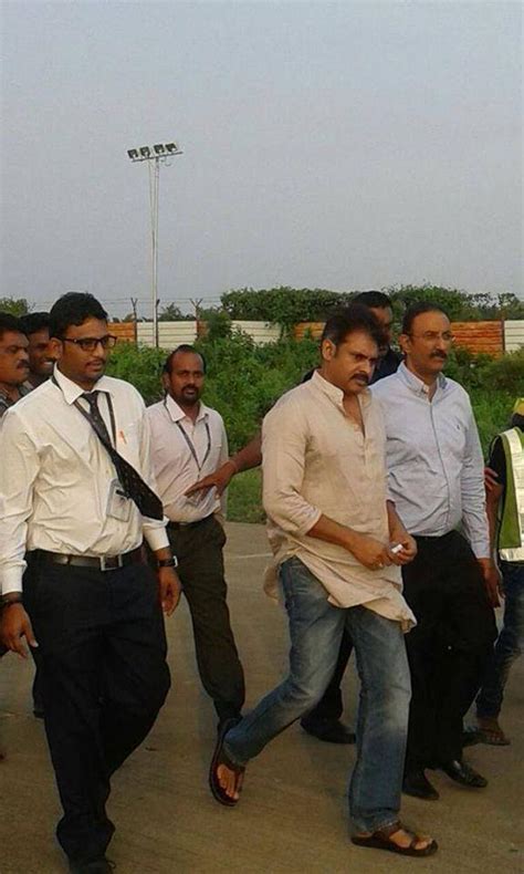 Exclusive Pics Pawan Kalyan Spotted At Airport