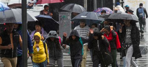 Activan Alerta Amarilla En 14 Delegaciones De La CDMX Por Lluvia Y