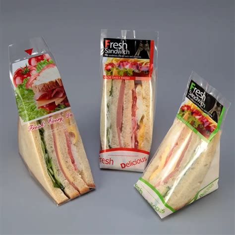 Sandwich Packing Box Is Easy To Tear Transparent Disposable Sandwich