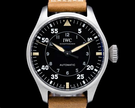 Iwc Iw329701 Big Pilot 43 Spitfire Titanium Iw329701 41246 European