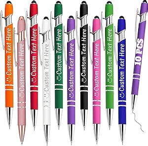 Amazon Personalized Pens Bulk With Name Custom Engraving