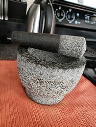 Amazon Mortar And Pestle Set Double Sided Unpolished Granite