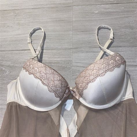 Y K Lingerie Cami Slit Front Beautiful Earthy Depop