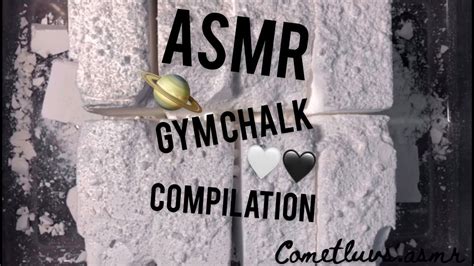 Asmr Satisfying Gym Chalk Compilation Youtube