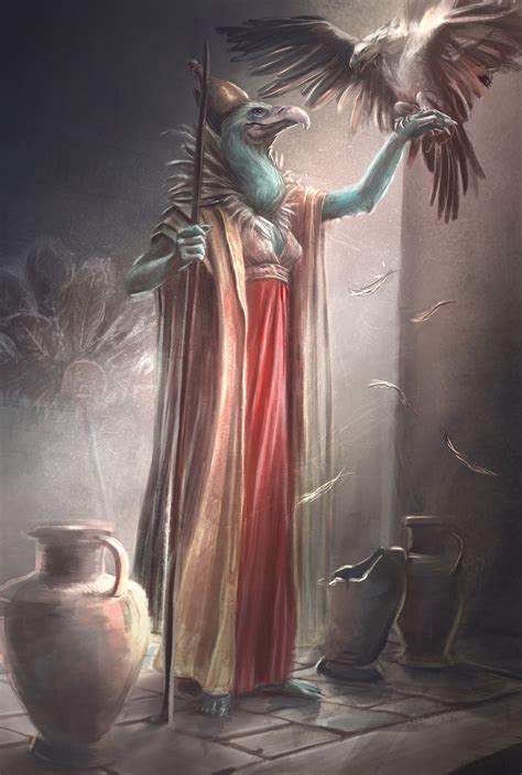 Nekhbet Goddess Of Nature And Maternity Protector Of The Pharaoh