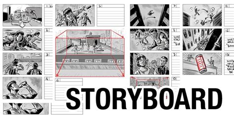 Storyboard artist for cinema, television, advertising