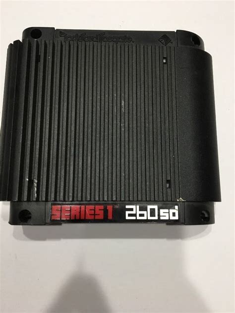 Rockford Fosgate 260sd Series 1 Car Amplifier Made In Usa