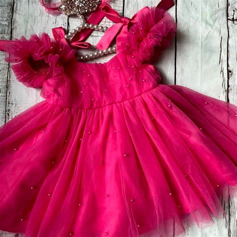 Hot Pink Tutu Dress Etsy