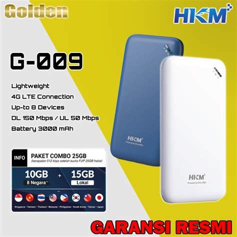 Jual Hkm G Modem Mifi Glocalme Worldwide Portable Wifi Free Kuota