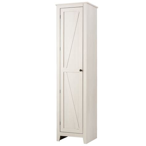 Tall Slim White Bathroom Cabinet Rispa