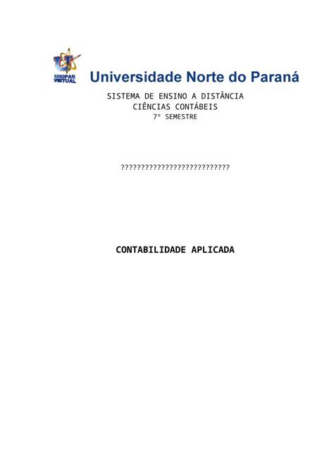 Docx Trabalho Setimo Semestre Planejamento Tributario Dokumen Tips