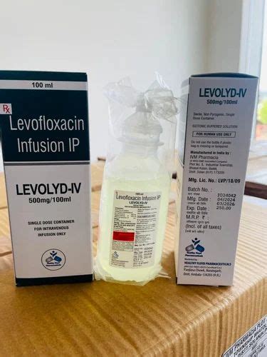 Levofloxacin Infusion Ip At Rs 250 Box Levofloxacin Injection In