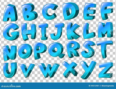 Abecedario Azul Para Imprimir Lettering Alphabet Lettering Alphabet