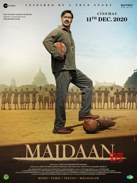 Ajay Devgan's Maidaan Movie To Release On December 11th Poster - Social ...